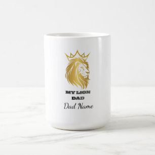 Mein Löwen-Vater – Geschenk für den Vater zum Vate Kaffeetasse