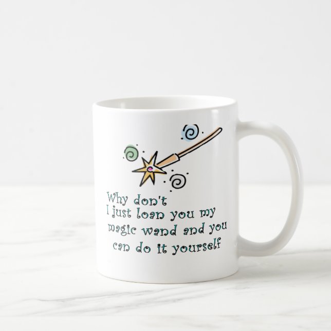 Mein magischer Stab Tasse (Rechts)