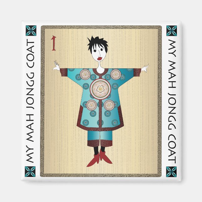 Mein Mah Jongg Coat 04: Magnet (Vorne)
