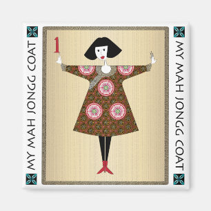 Mein Mah-Jongg-Mantel 01: Magnet