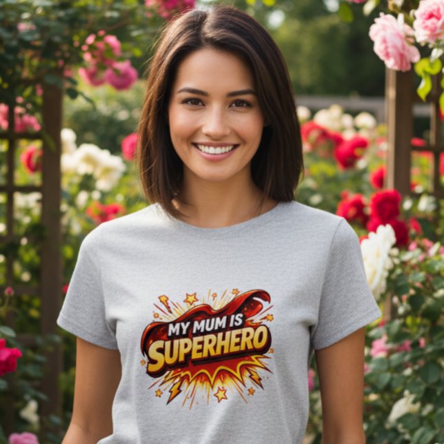 Mein Mama Ist Superheld T-Shirt (Von Creator hochgeladen)