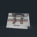 MEIN MANN GEBURTSTAGSKARTE FÜR IHN DANKESKARTE<br><div class="desc">Dies ist die Geburtstagskarte für "deinen Mann".</div>