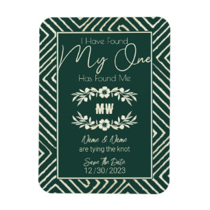 MEIN MANN hat mich als Afrikanisches Hochzeitsmagn Magnet