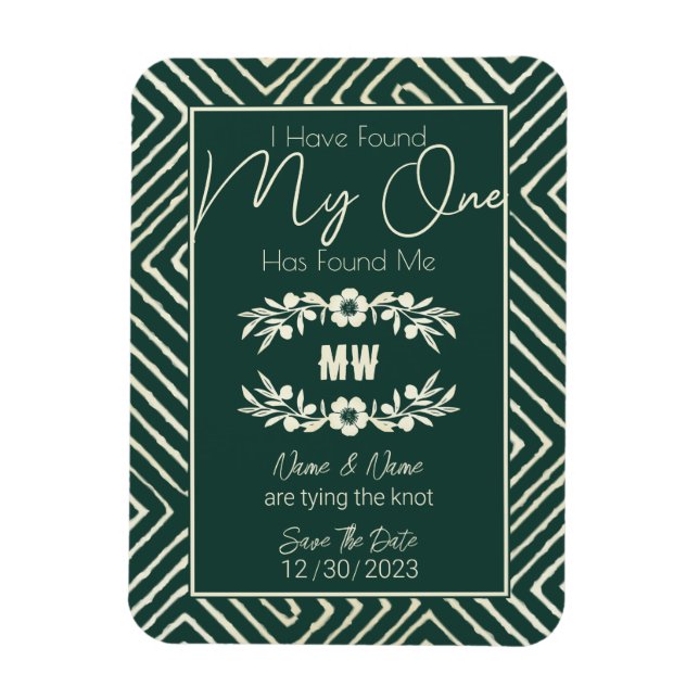 MEIN MANN hat mich als Afrikanisches Hochzeitsmagn Magnet (Vertikal)