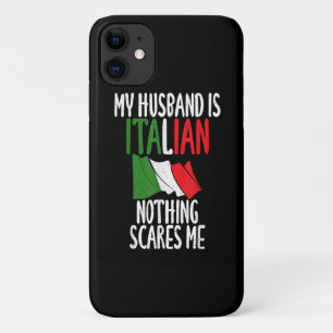 Mein Mann ist Italiener nichts schreckt mich Case-Mate iPhone Hülle