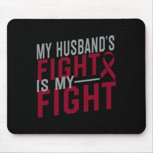 Mein Mann kämpft mit meiner Anämie gegen Sichelzel Mousepad