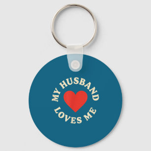 Mein Mann liebt mich romantisches Jubiläum, Geburt Schlüsselanhänger