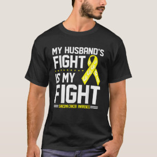 Mein Mann Sarcoma Krebs Bewusstsein T-Shirt