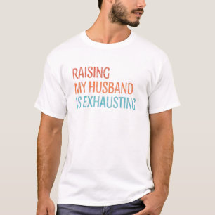 Mein Mann zu züchten ist die Ehefrau Vintag zu ers T-Shirt