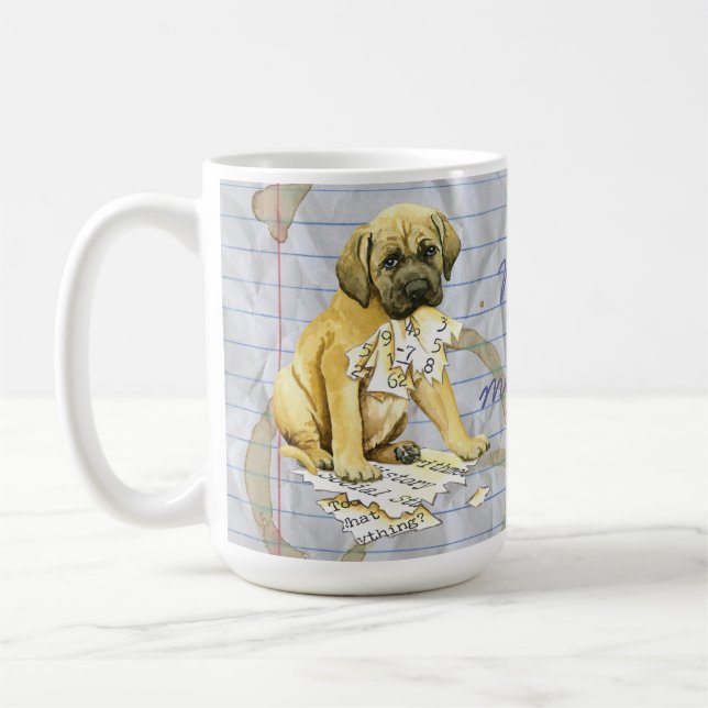 Mein Mastiff Ate my Lessingplan Tasse (Links)