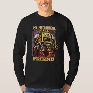 Mein Mechanischer Freund Robot Cyborg Toy T-Shirt