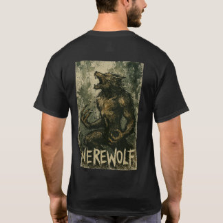 Mein menschliches Kostüm | Werewolf-T - Shirt
