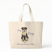 Mein Miniaturschnauzer hat meinen Lektionsplan gel