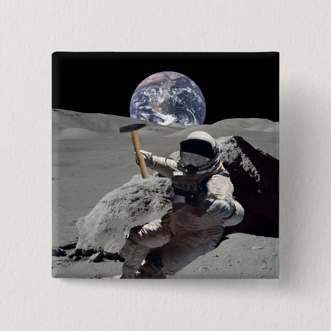 Mein Mond Button (Vorderseite)