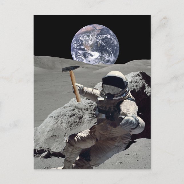 Mein Mond Postkarte (Vorderseite)