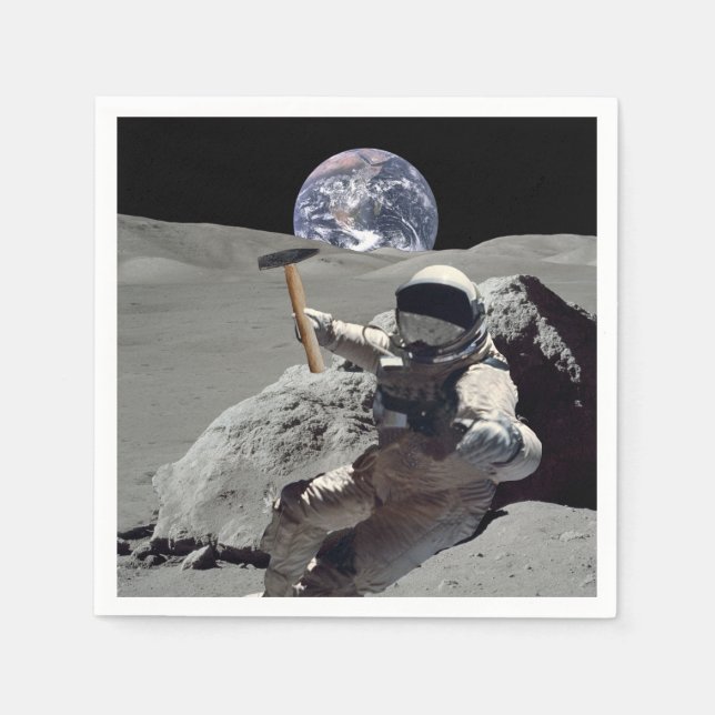 Mein Mond Serviette (Vorderseite)