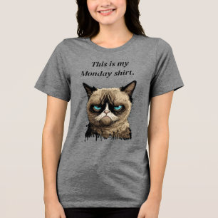 Mein Montag-Shirt Tri-Blend Shirt