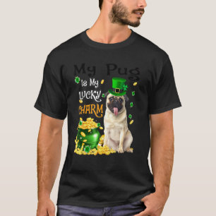 Mein Mops ist mein Glücksbringer Niedlicher Hundep T-Shirt