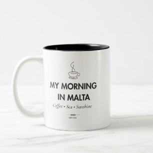 Mein Morgen in Malta   Maltesische Kaffeetasse   M