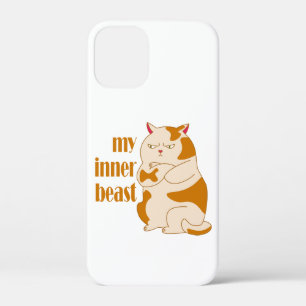 Mein motivierend Zitat aus fauler Katze Case-Mate iPhone Hülle