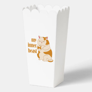 Mein motivierend Zitat aus fauler Katze Geschenkschachtel