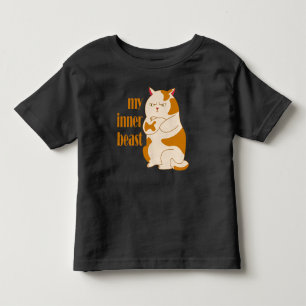 Mein motivierend Zitat aus fauler Katze Kleinkind T-shirt