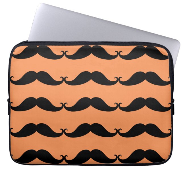Mein Mustache Laptopschutzhülle (Vorderseite)