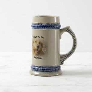 Mein Mutt Mein Becher Meine Freunde. Bierglas