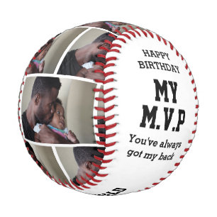Mein MVP Personalisiertes FOTO Baseball
