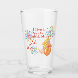 Mein mystisches magisches Orangenröhrenglas Glas