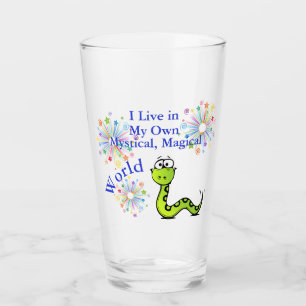 Mein mystisches magisches World Green Snake Glass Glas