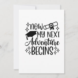 Mein nächstes Abenteuer fängt nun mit dem Abschlus Einladung