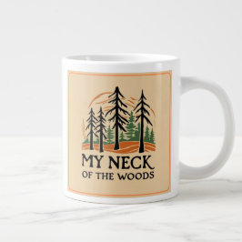 Mein Nacken der Woods Jumbo-Tasse
