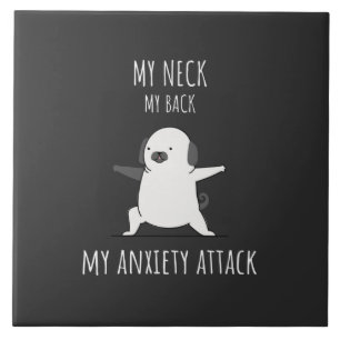 Mein Nacken Mein Rücken Mein Angstzustand Fliese