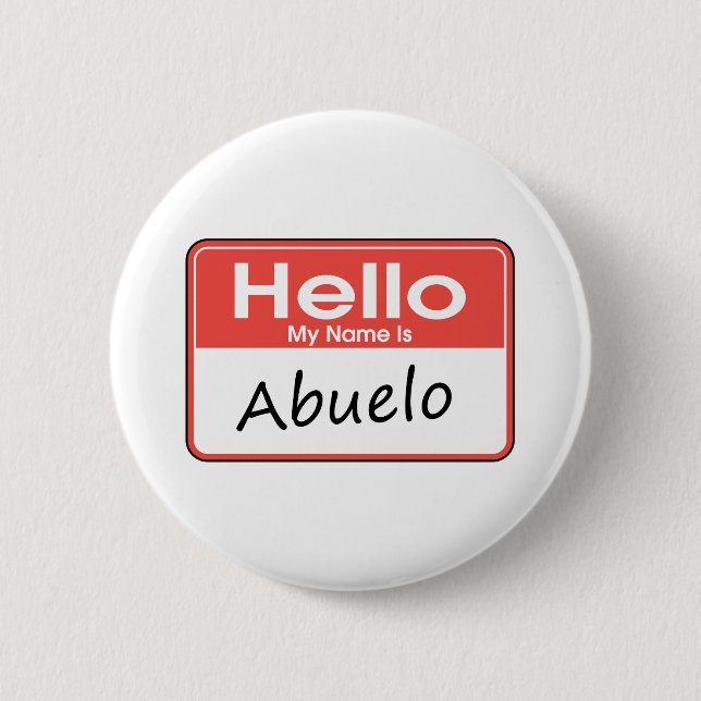 Mein Name ist Abuelo Button (Vorderseite)