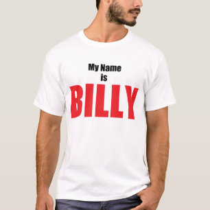 Mein Name ist Billy T-Shirt