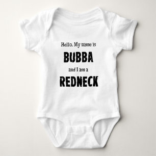 Mein Name ist Bubba Baby Strampler