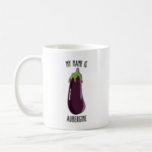 Mein Name ist Eggplant - Funny Eggplant Kaffeetasse