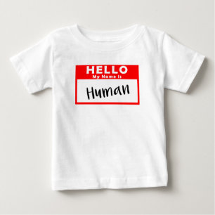 Mein Name ist ein neutraler, nicht binärer Tag f Baby T-shirt