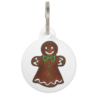 Mein Name ist GINGER Gingerbread Lady Woman Weihna Tiermarke