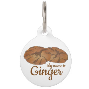 Mein Name ist GINGER Gingernap Cookie Biscuit Haustiermarke