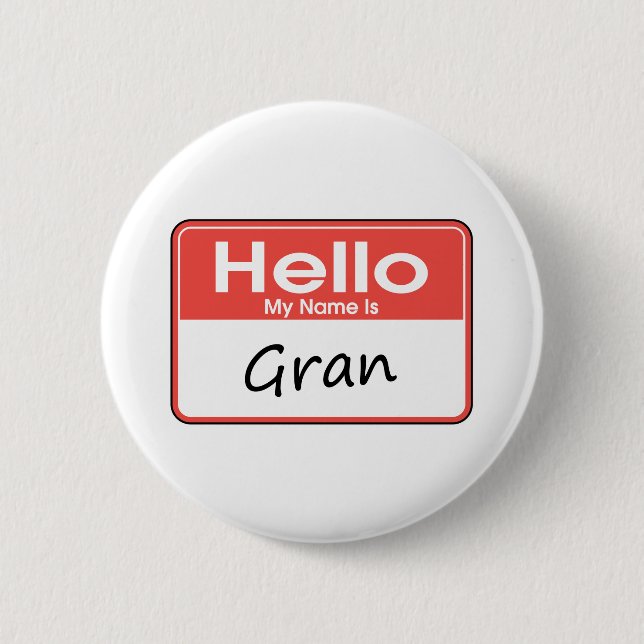 Mein Name ist Gran Button (Vorderseite)