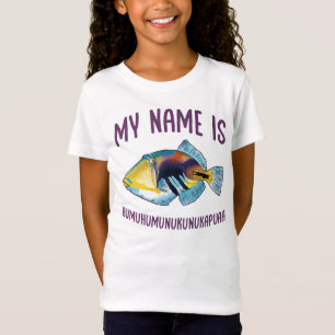 Mein Name ist Humuhumunukunukapuaa T-Shirt