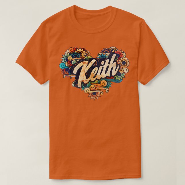 Mein Name ist Keith T-Shirt (Design vorne)