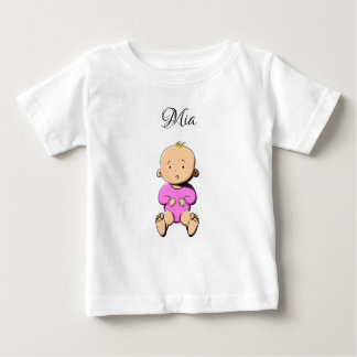 Mein Name ist... Mia Baby T-shirt