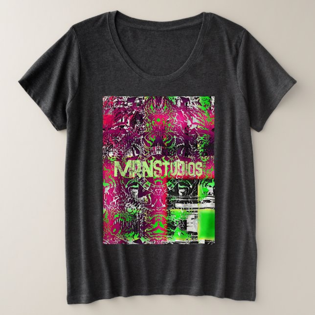 Mein Name ist nicht Donna Große Größe T-Shirt (Design vorne)