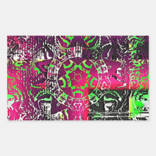 Mein Name ist nicht Donna Rechteckiger Aufkleber