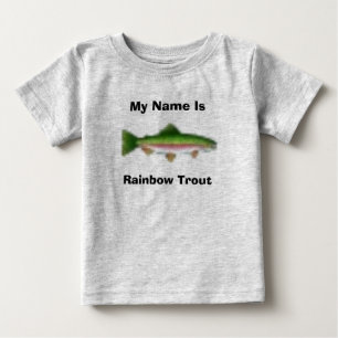 Mein Name ist, Regenbogenforelle Baby T-shirt
