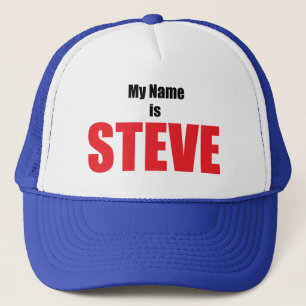 Mein Name ist Steve Truckerkappe
