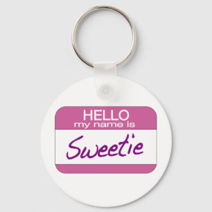 Mein Name ist Sweetie Schlüsselanhänger